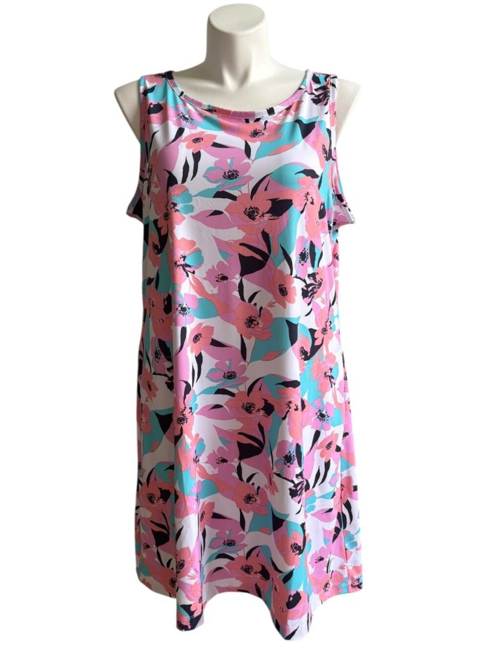 Columbia Women's Chill River UPF 50 Active Sheath Dress, Pockets Size 2X - Picture 2 of 10